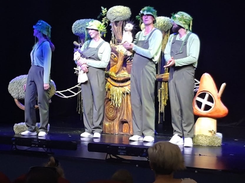 Признание публики получили артисты Забайкальского театра кукол в Находке  
